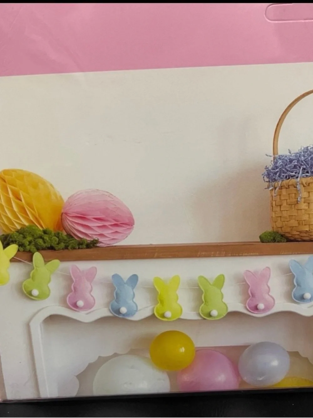 My Mind’sEye Easter Felt Bunny Banner - Easter Felt Bunnies Banner